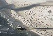 Luftbild St.Peter Ording, Badestrand -Zum Vergrößern bitte anklicken